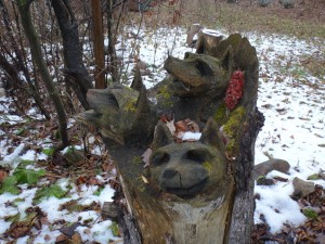 Throughout the grounds, there are small details expressing a respect for nature.