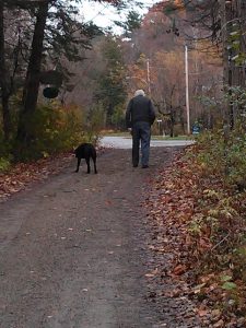 Coal, with the author's father, who has also since passed on.  